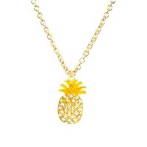 CLEARANCE NEW GORGEOUS NECKLACE - Pineapple Pendant TRENDING Stylish Fun